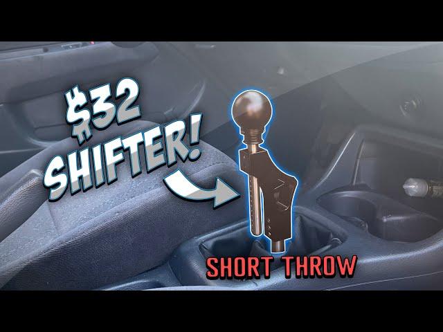 The BEST BUDGET 96-00 Honda Civic D Series Shifter Upgrade? // K-Tuned Replica install!