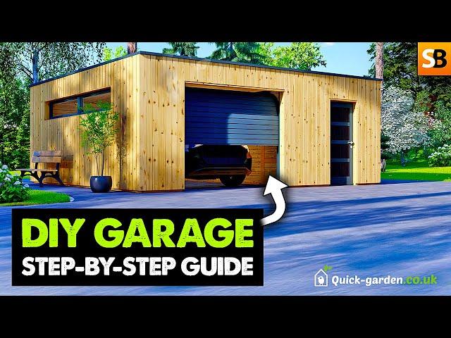 How to Build a DIY Garage & Workshop Step by Step