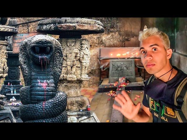 We were at a MAYA RITUAL | Chichicastenango