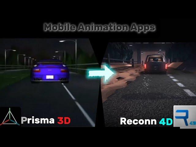 Recreating Prisma 3D Animations in Reconn 4D (Mobile 3D animation)