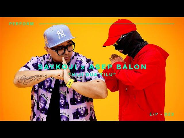 SAYKOJI x ASEP BALON - "HIJI DUA TILU" [LIVE @ HIPHOP INVASION] - EP23