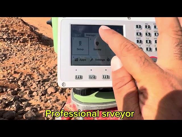 How To Create a New Job in Leica TS-07 Total Station || Create and Delete Job || Urdu/Hindi