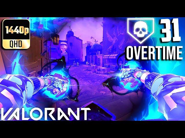 NCG- Valorant 31 Kills As Yoru Ascent Overtime Unrated Full Gameplay #57! (No Commentary)