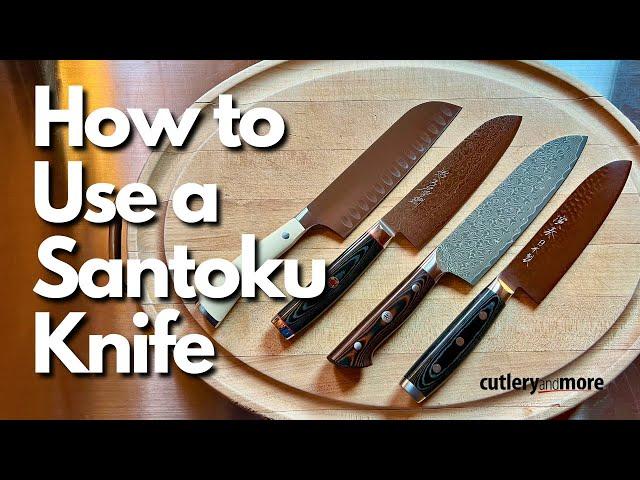 How to Use a Santoku Knife