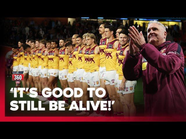 The Giant Robbery! - Chris Fagan details Lions' HISTORIC finals comeback! | AFL 360 | Fox Footy