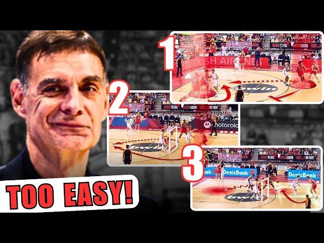 How OLYMPIACOS FOOLED Real Madrid 3 Times With The SAME PLAY