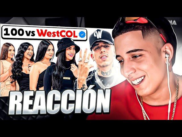 MR STIVEN REACCIONA A WESTCOL VS 100 MUJERES 