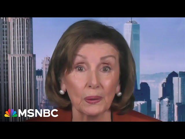 Pelosi: Trump can’t last as president with 'brain deteriorating' at this rate