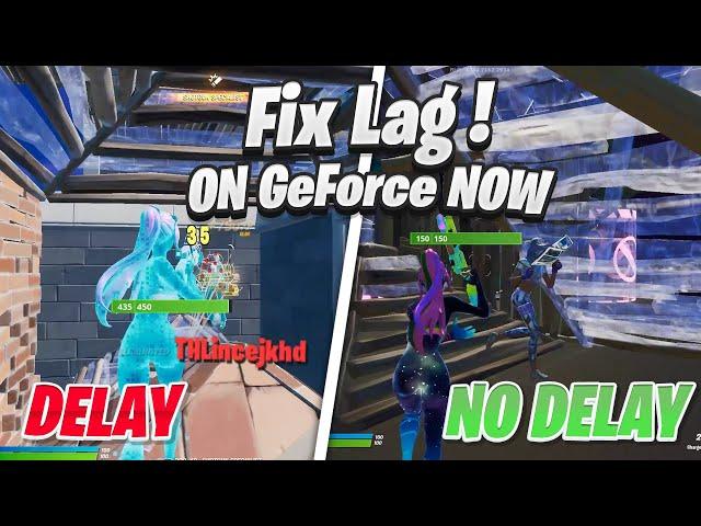 How To Fix INPUT DELAY And LAG on GEFORCE NOW in 2021!