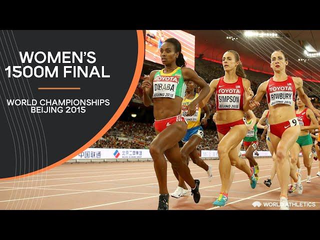 Women's 1500m Final | World Athletics Championships Beijing 2015