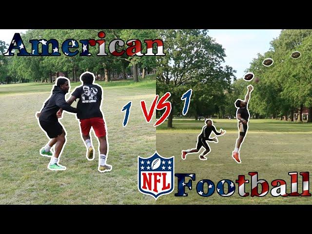 UK GUYS PLAY AMERICAN FOOTBALL FOR THE FIRST TIME!!