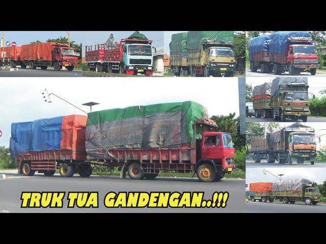 TRUK GANDENG TUA !!! Hino Ranger, Fuso Goprak & Ganjo, Mercy Tepak Mercy 917, Nissan Condor UD PK215