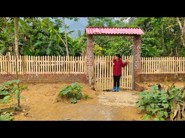 60 days of gardening, and building fences around the farm. | Ban Thi Diet