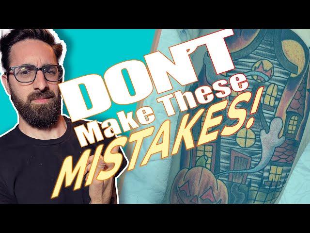 Mistakes To Avoid When Tattooing.