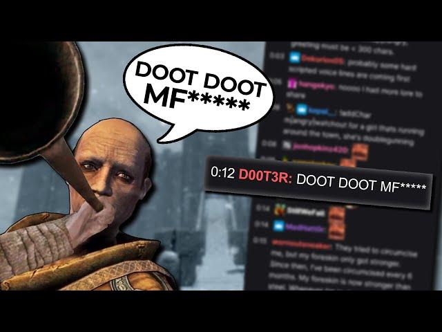 Text-To-Skyrim: The Deathly Doots [Twitch TTS Mod]