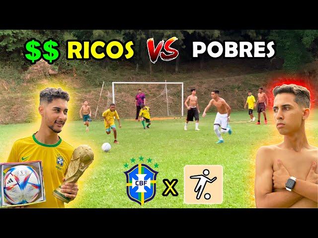 RICH TEAM vs POOR TEAM IN THE WORLD CUP! FOOTBALL CHALLENGES ‹ Rikinho ›