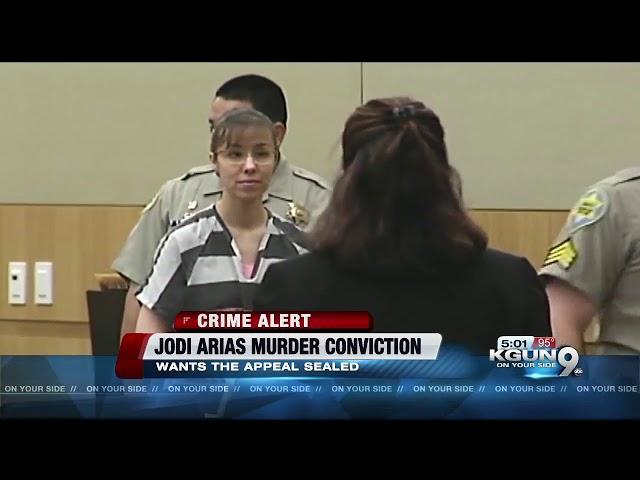 Jodi Arias wants appeal of murder conviction to be sealed