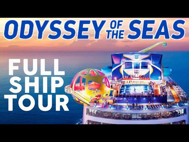 ODYSSEY OF THE SEAS FULL WALKTHROUGH CRUISE SHIP TOUR 2024 | ROYAL CARIBBEAN