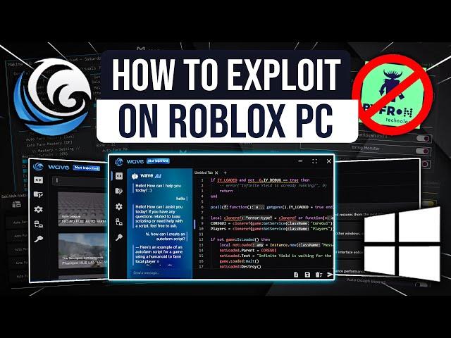 [NEW] How To Exploit On Roblox PC - Wave FREE Roblox Executor/Exploit Windows - No Ban - Undetected