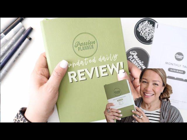 Passion Planner Review!  | Undated Daily