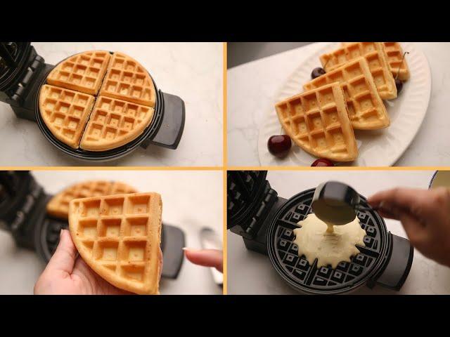 الوافل بأبسط طريقة ومقادير  وكل الأسرار اللي تخليه هش و مقرمش! Waffles