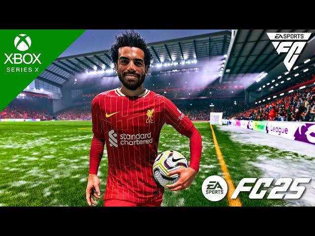 FC 25 - Liverpool vs. Manchester United - Premier League 24/25 Full Match | Xbox Series X [4K60]