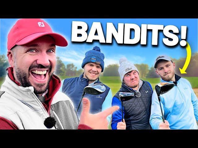 PGA Pro Takes on 3 High Handicap Golfers!