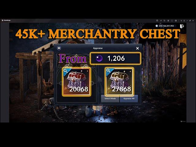 Black Desert Mobile | 20K Orange Merchantry Sealed Treasure Chest -  Easy Black Pearls