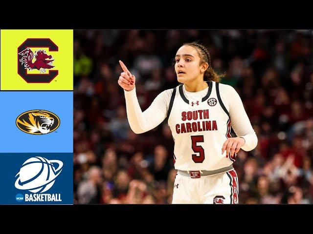 South carolina  Vs Missouri [ GAME HIGHLIGHTS ] College women's basketball 2025 | Ncaa basketball