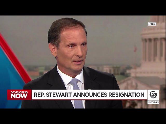 Rep. Chris Stewart announces resignation from Congress