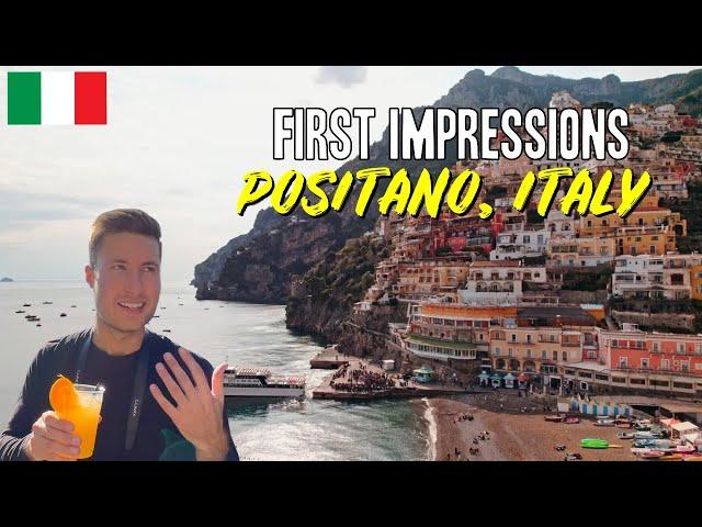 FIRST IMPRESSIONS of POSITANO, ITALY 2022 | Travel Vlog & Amalfi Coast