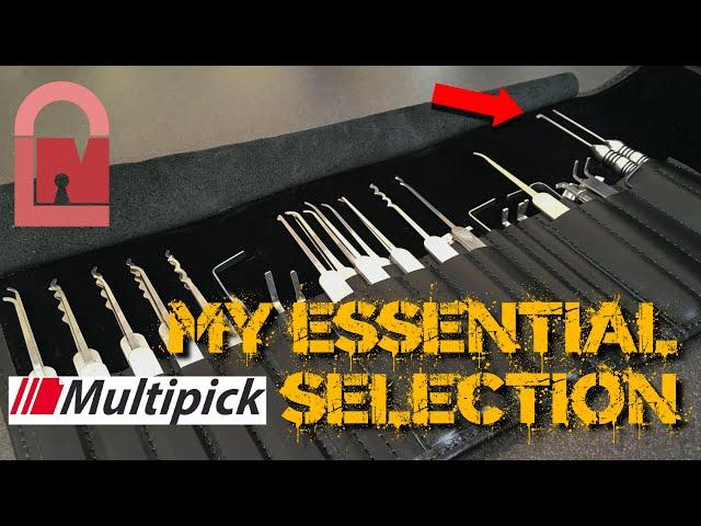 Multipick Elite 39 ‘Lock Noob’ Essential Selection Kit