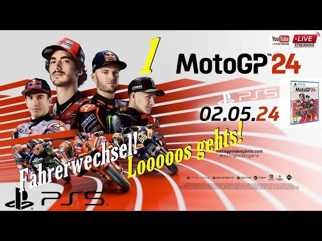 MotoGP 24 PS5 Gameplay Deutsch #01 (2K-60fps)|️