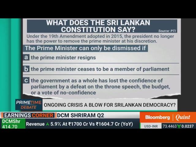 Primetime Debate: Political Turmoil In Sri Lanka