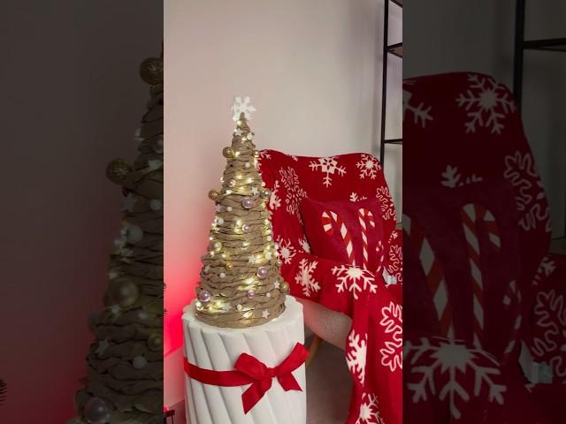 DIY CHRISTMAS TREE With ️Recycled Bags  #xmasdecor #tutorial #craftideas #diycrafts #christmastree