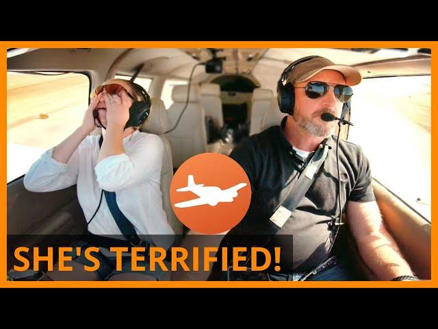 Husband UNCONSCIOUS and WIFE MUST FLY the Airplane? - Pinch Hitter Course for SOCAL FLYING MONKEY