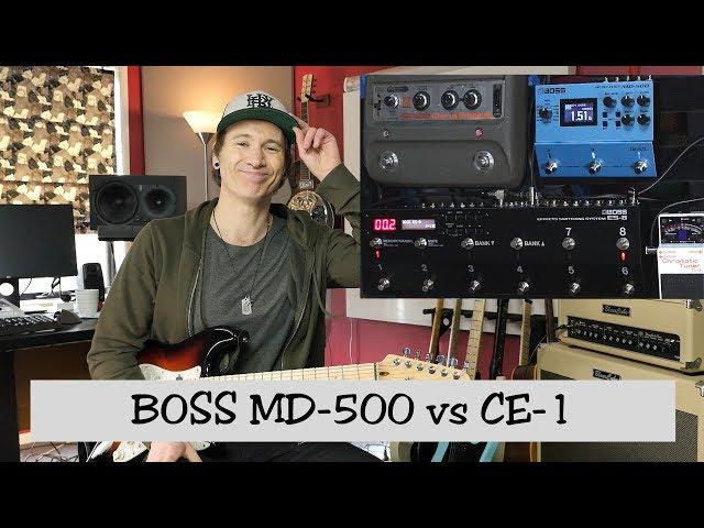 Vintage BOSS CE-1 vs BOSS  MD-500 : Can you hear the difference?