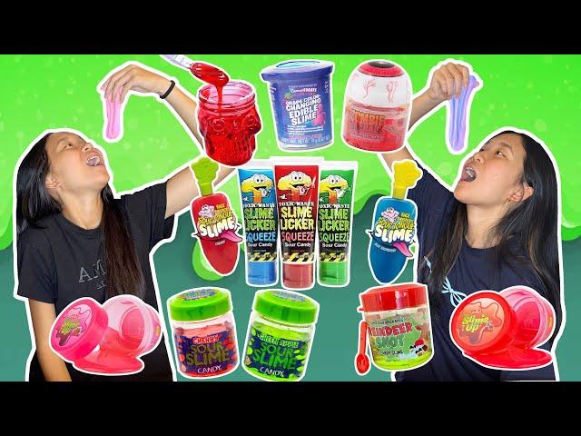 We Ranked Slime Candy from BEST to WORST! | Janet and Kate