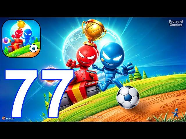 Stickman Party - Gameplay Part 77 Random MiniGames New Update Stickman Adventure - Android Gameplay