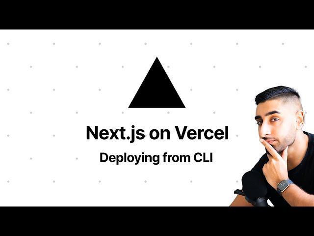 Deploy ANY Next.js app in 9 Minutes (using the Vercel CLI with your own domain name)