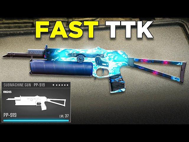the FASTEST KILLING SMG in Warzone!  (Best PP-919 Class Setup)