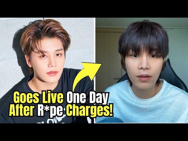 Netizens Angry as Former NCT Member Taeil Goes Live the Day After Rape Charges!