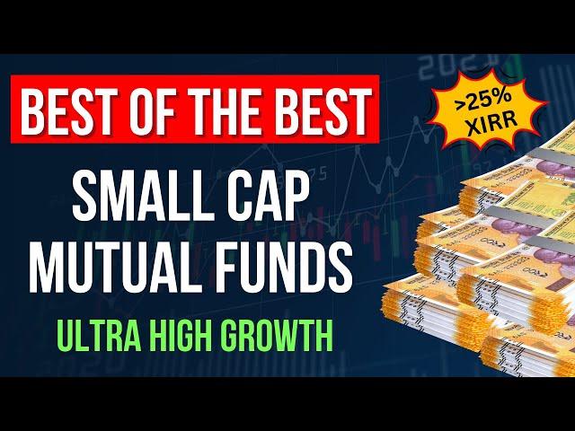 BEST Small Cap Mutual Funds to Invest for Long Term GROWTH (2024) 