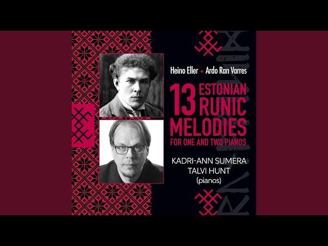 Varres: 13 Pieces for Two Pianos on Estonian Runic Melodies. V Rubato