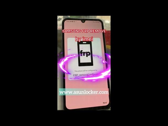 SAMSUNG FRP REMOVE AUTO BY IMEI