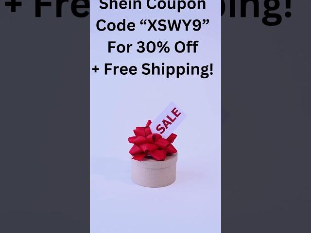 SHEIN Coupon Code for 30% Off + Free Shipping Promo : Get Discount on Your 1st Order!