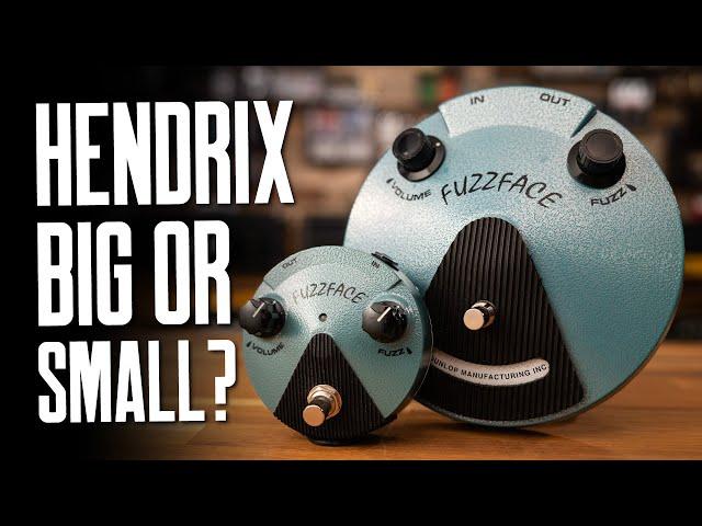 Big Or Small Hendrix Fuzz Face? [JHF1 & FFM3 – Effector Du Jour]