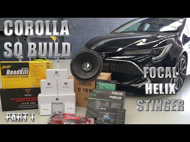 Dimitri's Corolla ZR, Focal and Helix SQ Build!!