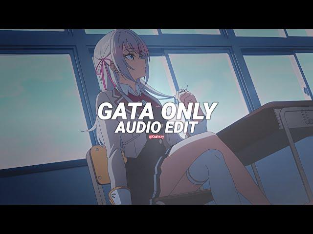 gata only (tiktok remix) - floyymenor ft. cris mj [edit audio]