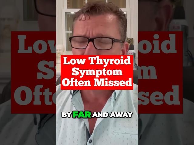 Common #LowThyroid sign your doctor missed?